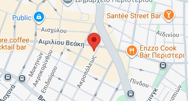 Location of business on map