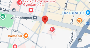 Location of business on map
