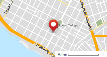 Location of business on map