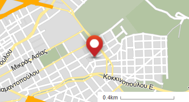 Location of business on map