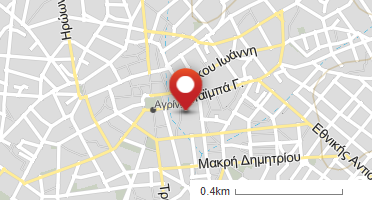 Location of business on map