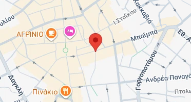 Location of business on map