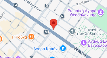 Location of business on map