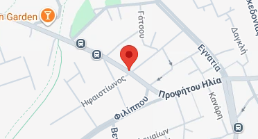 Location of business on map