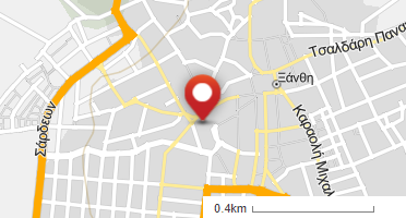 Location of business on map