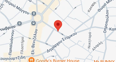 Location of business on map