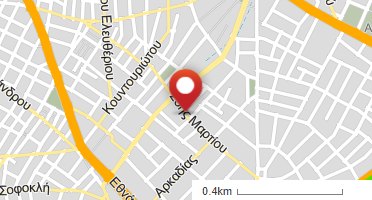 Location of business on map