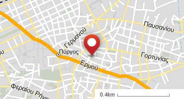 Χάρτης και σημείο της επιχείρησης