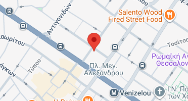 Location of business on map