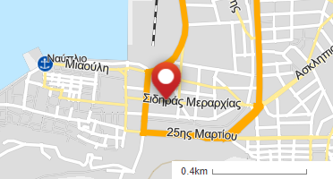 Χάρτης και σημείο της επιχείρησης