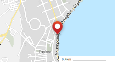 Location of business on map