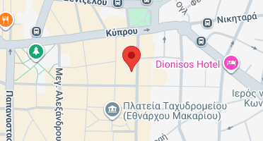 Location of business on map
