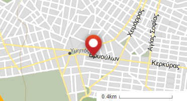 Location of business on map