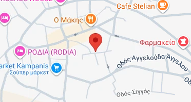 Χάρτης και σημείο της επιχείρησης