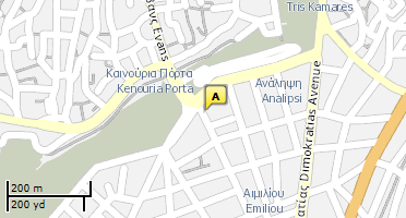 Χάρτης και σημείο της επιχείρησης