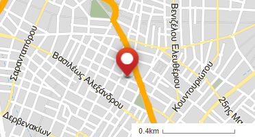 Location of business on map
