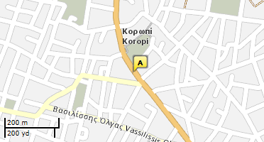 Χάρτης και σημείο της επιχείρησης