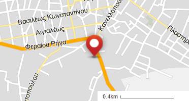 Location of business on map