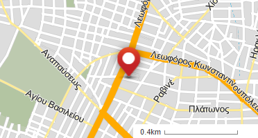 Location of business on map