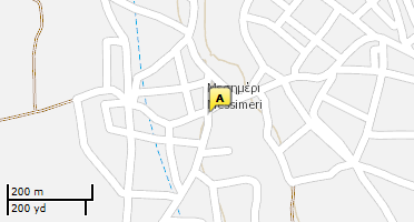 Location of business on map