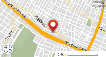 Location of business on map
