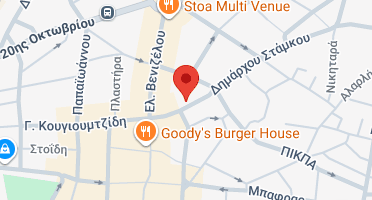 Location of business on map