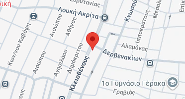 Location of business on map
