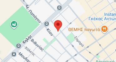 Location of business on map