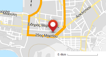 Location of business on map