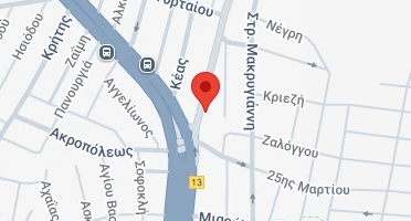 Location of business on map
