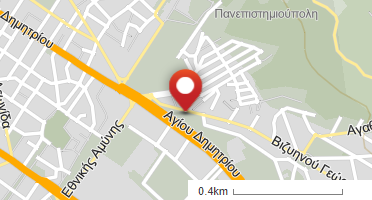 Location of business on map