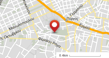 Χάρτης και σημείο της επιχείρησης