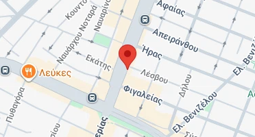 Location of business on map
