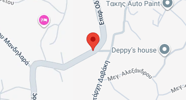 Location of business on map