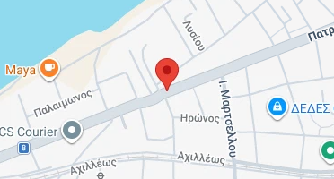 Location of business on map
