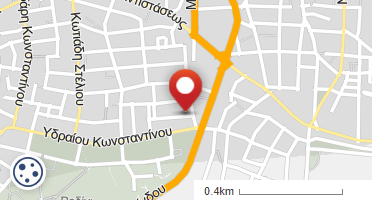 Location of business on map