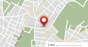 Location of business on map