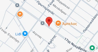 Location of business on map
