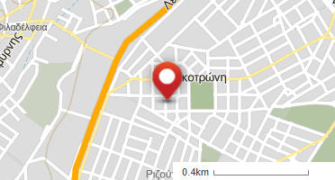 Location of business on map