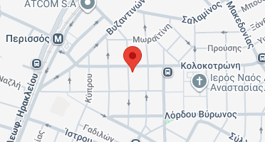 Location of business on map