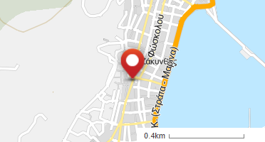 Location of business on map