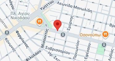 Χάρτης και σημείο της επιχείρησης
