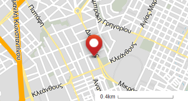 Location of business on map