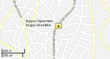 Χάρτης και σημείο της επιχείρησης