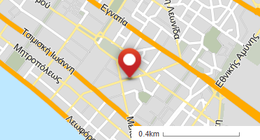 Location of business on map