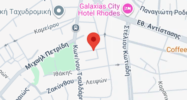 Location of business on map