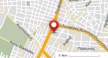 Location of business on map