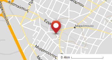 Location of business on map