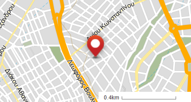 Location of business on map