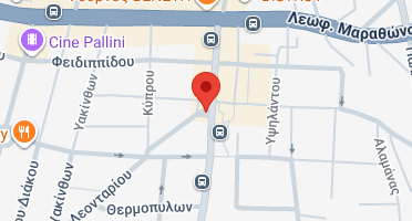 Location of business on map